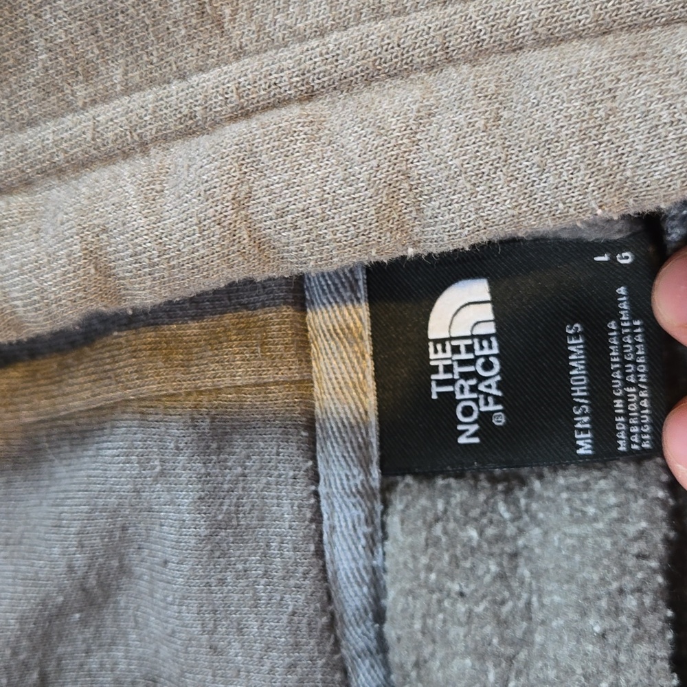 Mens Northface grey hoodie sweatshirt - Picture 3 of 3